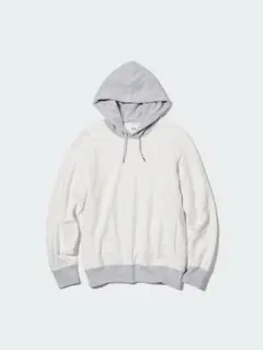 ユニクロ　スウェットプルパーカ（長袖）XL ライトグレイ