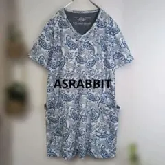 美品✨️Asrabbit　エーズラビット　コットン　ペイズリー柄　チュニック　Fのサムネイル