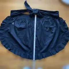 Francfranc Lace Frill Short Apron 黒フリル姫系のサムネイル