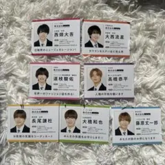 なにわ男子 カード 雑誌 特典