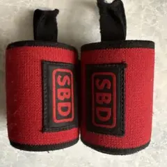 SBD リストストラップ 手首サポーター レッド　Mサイズのサムネイル
