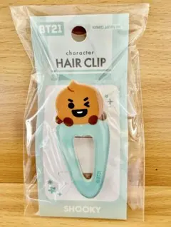 BT21 SHOOKY シュキ ヘアークリップ 前髪クリップ BTS シュガ