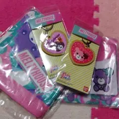 アイカツプラネット MELTYHOUSE キーホルダー タオル ポーチ