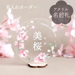 【とみー様専用】名入れ｜ひな祭り｜桜ガーランド｜ネームプレート