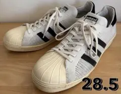 adidas スーパースター80s PK S77440 白黒 28.5