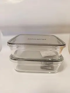 IWAKI Pack & Range ガラス保存容器 1.2L 2個セットのサムネイル