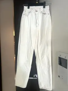 【GRL】配色ステッチハイウエストストレートパンツ GM296