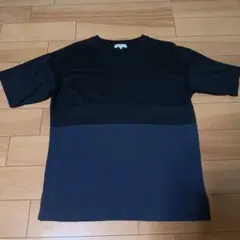 GLOBAL WORK メンズ Tシャツ バイカラー
