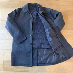 【ダウンインナー付】BEAMS ステンカラーコート グレー　Mサイズ