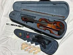 カルロ・ジョルダーノ　電子ヴァイオリン　CV-210E エレキバイオリン Carlo giordano EV-202 Silenzia CV-210E 4/4 Electric Violin