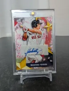 吉田正尚 サインカード 2023 TOPPS NPB 69/99 - メルカリ