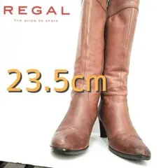 リーガル REGAL ニーハイブーツ ロングブーツ　サイドジップ　ゴア