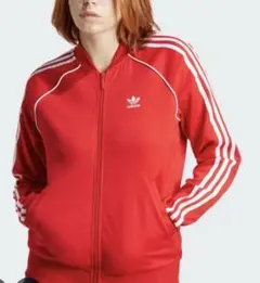希少 adidas Originals トラックジャケット レッド 男女兼用