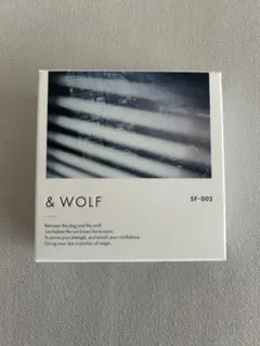 【新品未開封】 &WOLF ファンデーション SF-002