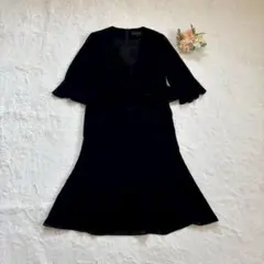 東京ソワール　SOIR BENIR　喪服　ドッキング　ワンピース　11号
