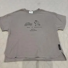 BREEZE カメとナマケモノ プリントTシャツ 100cmのサムネイル