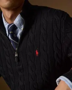 新品 Polo Ralph Lauren ケーブルニット コットン セーター