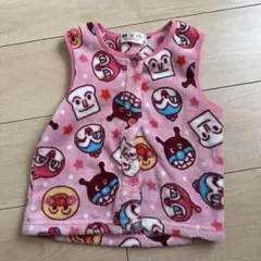 アンパンマン　フリースベスト90-100cm