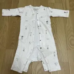 ジェラートピケ　スヌーピー ロンパース