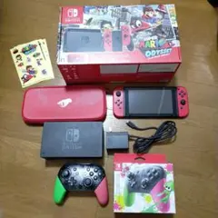 Nintendo Switch スーパーマリオ オデッセイモデル【おまけ付き】