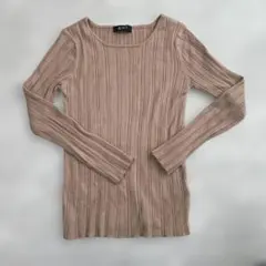 【美品】ナノユニバース　リブニット