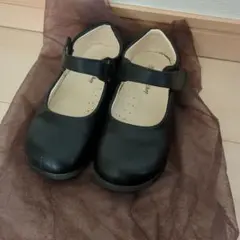 18センチ　Firefly Shop ブラックフォーマルシューズ 29