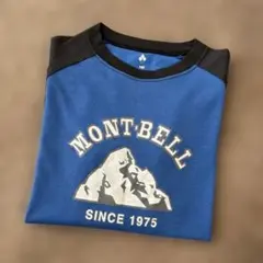 モンベル　長袖カットソー 140 WIC ラグランロングスリーブT ウィックロン