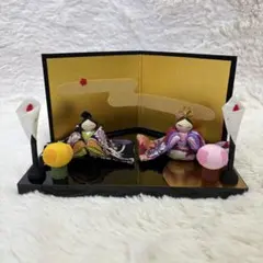 ちりめん細工 ネズミ雛人形セット - メルカリ
