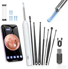 耳かき カメラ付き 耳掃除カメラ イヤースコープ 防水 子供 Type-C充電