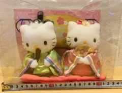 新品未開封】〜キティ×ダニエル立雛人形キティ〜 雛人形 ぬいぐるみ
