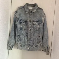 ENVYM ライトブルー デニムジャケット 2way(ジャケット、ベスト)