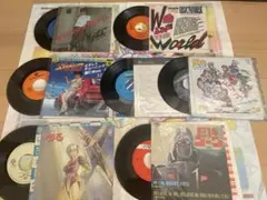 レコード　7枚まとめ売り　昭和　レトロ　インディーズ　アニソン　プレミア