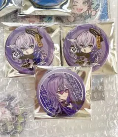 にじさんじ　星導ショウ　缶バッジ　2周年　アニバーサリー