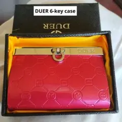 DUER 6連キーケース レッド