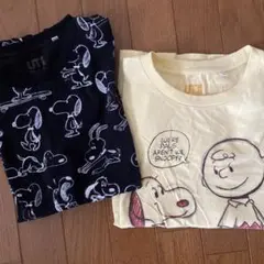 UNIQLO スヌーピーTシャツ Mサイズ