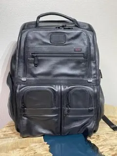 トゥミ TUMI コンパクトラップトップブリーフパック リュック ナパレザー黒系