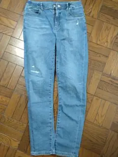 UNIQLO ダメージ加工 長ズボン 160
