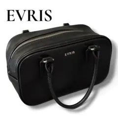 アニエスベー iris イリス 2way ミニボストンバッグ シボ革 ブラック