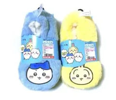 ちいかわ ルームシューズ ルームカバー スリッパ ハチワレ うさぎ 裏ボア