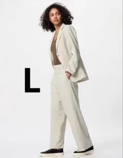 感動ワイドパンツ　Lサイズ