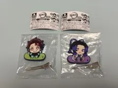 鬼滅の刃 キャラばんちょうこう ヘアクリップ 壱 竈門炭治郎 胡蝶しのぶ