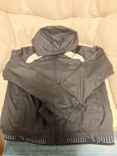 PUMA フード付きジャケット S ブラック