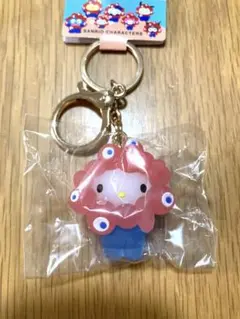 サンリオ ミャクミャク マスコット クリア　カラー　ハローキティ