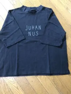 KotiKoti コティコティ　黒色Tシャツ　ロゴTシャツ