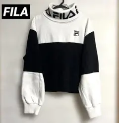 FILA フィラ Lサイズ ハイネック スウェット トレーナー タートルネック