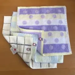 今治タオルハンカチ　3枚セット　タグ付き