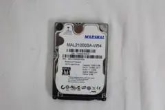 使用時間80時間 MARSHAL 2.5インチHDD 1TB SATA