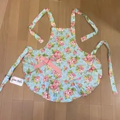 jessie steele エプロン 花柄 フリル