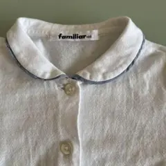 ファミリア　綿シャツ　ブラウス100