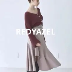 【新品】REDYAZEL ベルト付アシメフレアスカート S ピンクのサムネイル